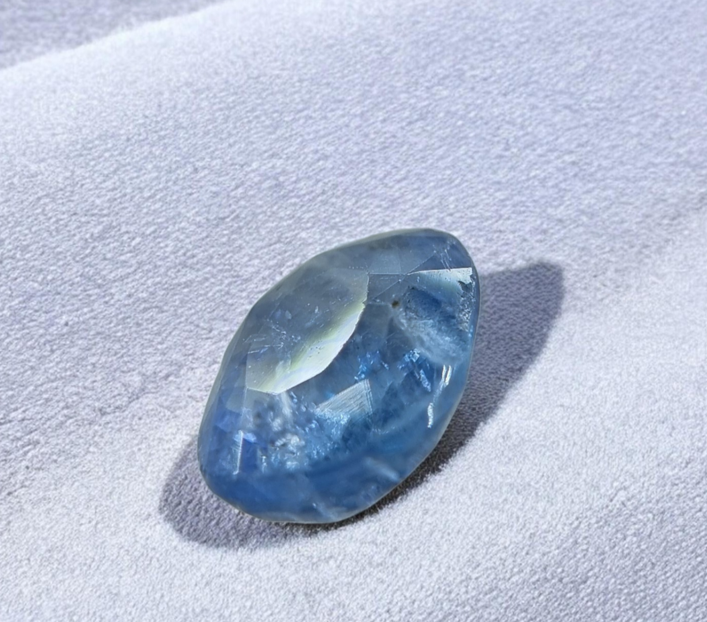 3.5 Carat Natural Ceylon Blue Sapphire – Oval Cut