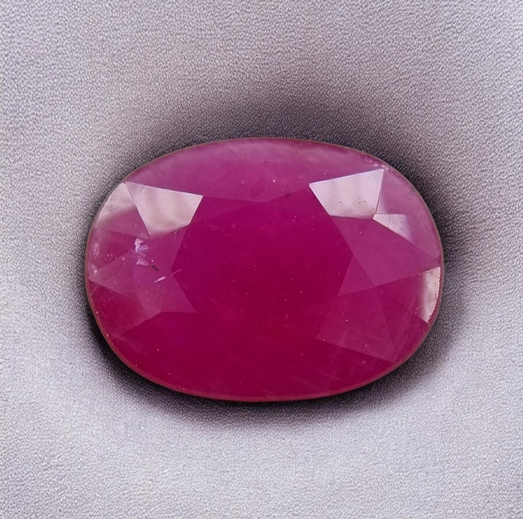 4.75 Cts Natural Mozambique Pink Ruby – Oval Cut
