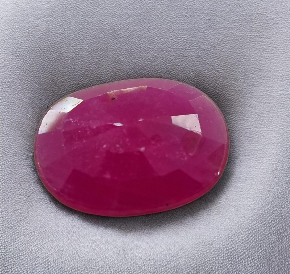 4.75 Cts Natural Mozambique Pink Ruby – Oval Cut