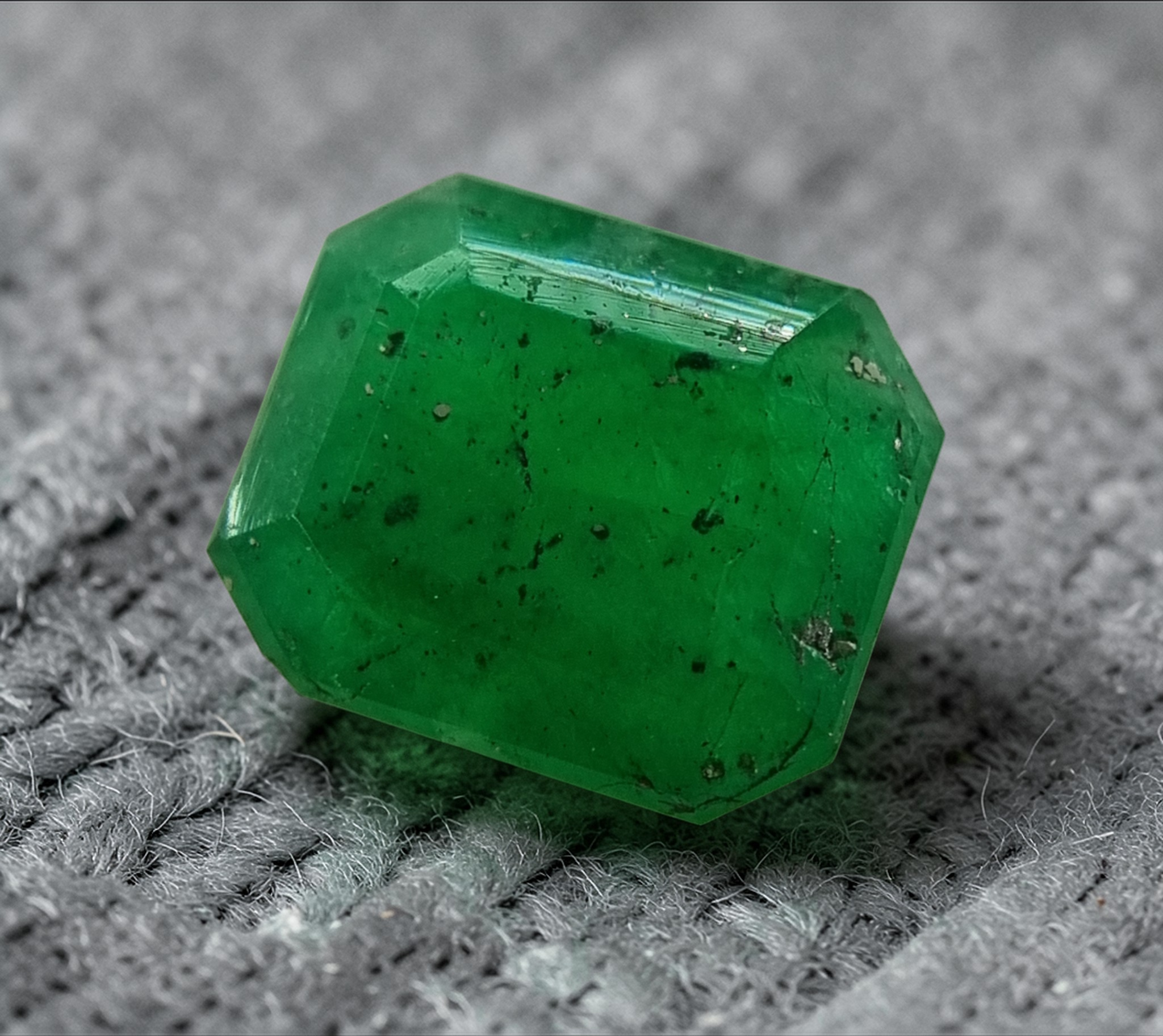 4.59 Cts Natural Afghan Panjshir Emerald – Emerald cut