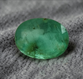 4.65 Cts Natural Zambian Emerald – Light Green, Oval Cut