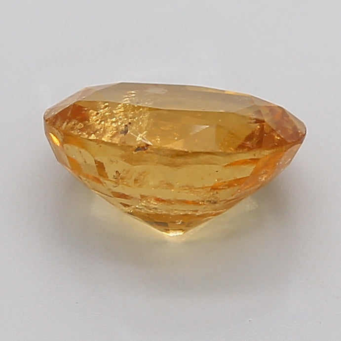 5.43 Carat Natural Gomed (Hessonite) – Vibrant Orange, Oval Cut, Ceylon
