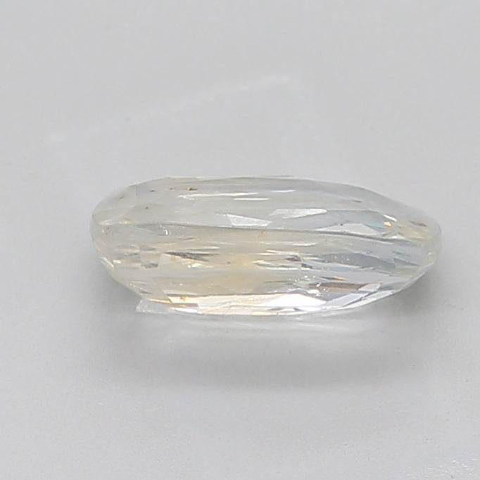 3.8 Carat Ceylon White Sapphire – Rectangle Cut, IDI Certified